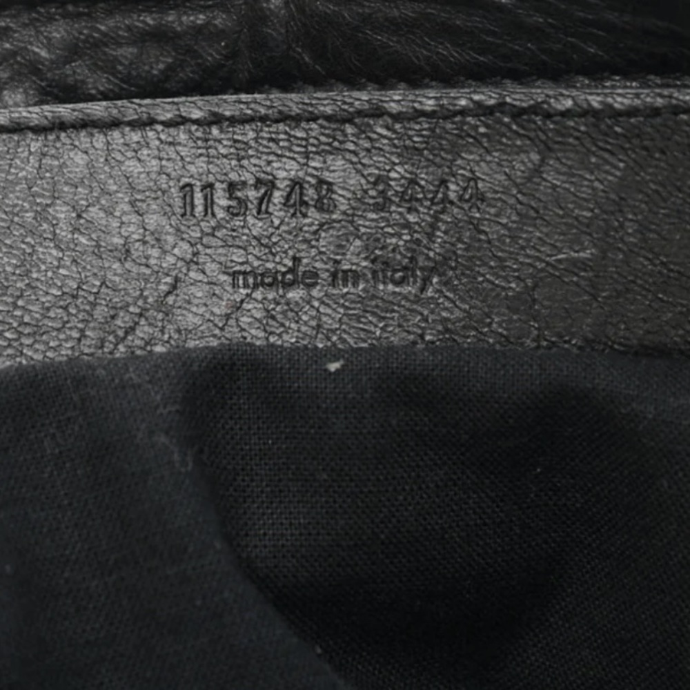 Like New! BALENCIAGA Ultra Rare City Bag Black Pony Hair Silver Classic Hardware - Picture 10 of 14